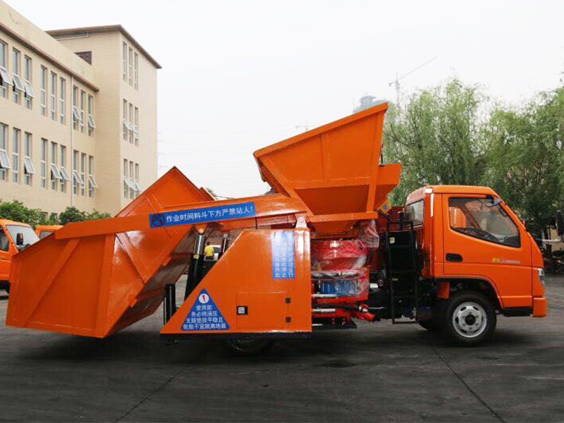 自動(dòng)上料噴漿車(chē)